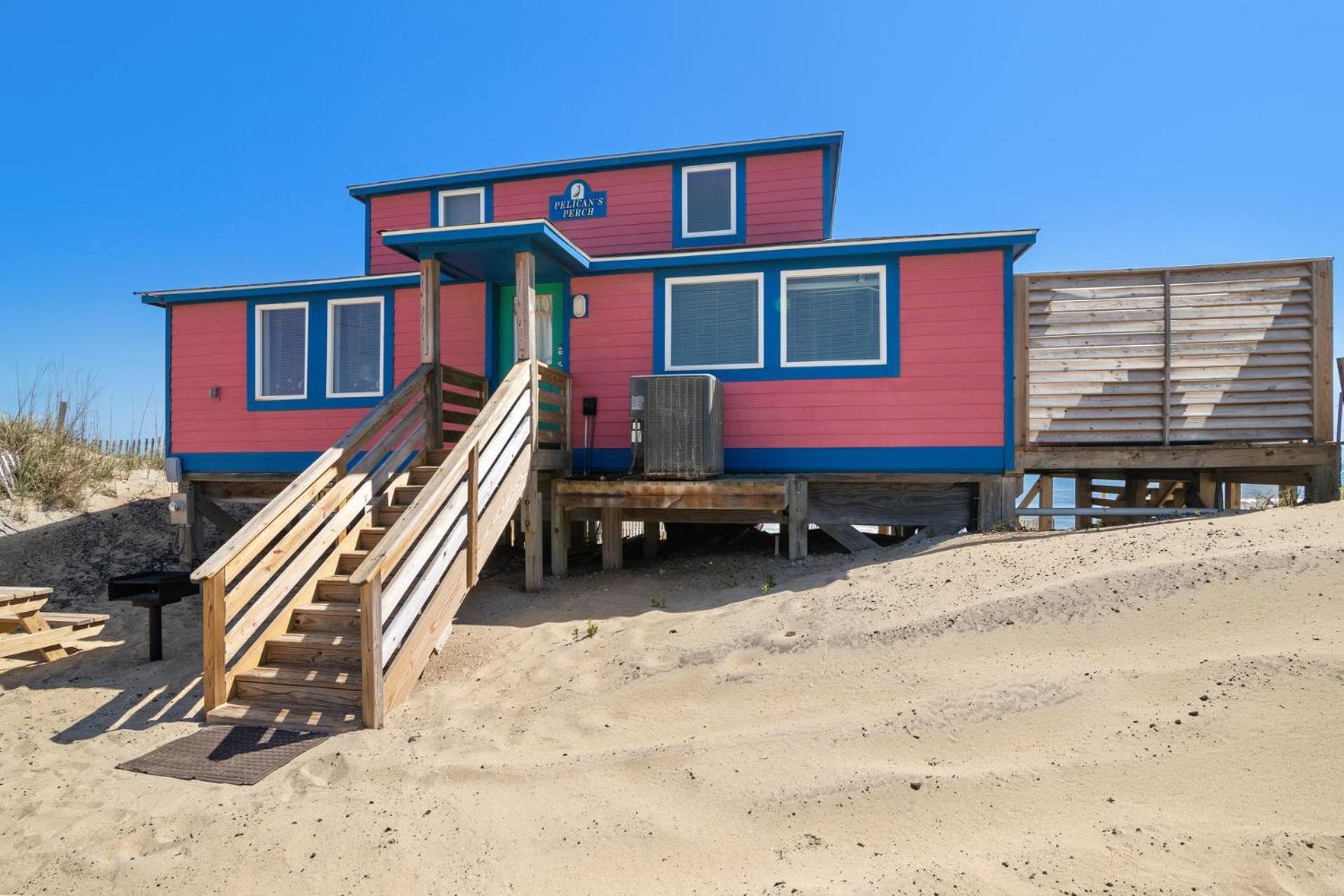 4102 Pelicans Perch: The Iconic Obx Oceanfront Kitty Hawk Ngoại thất bức ảnh