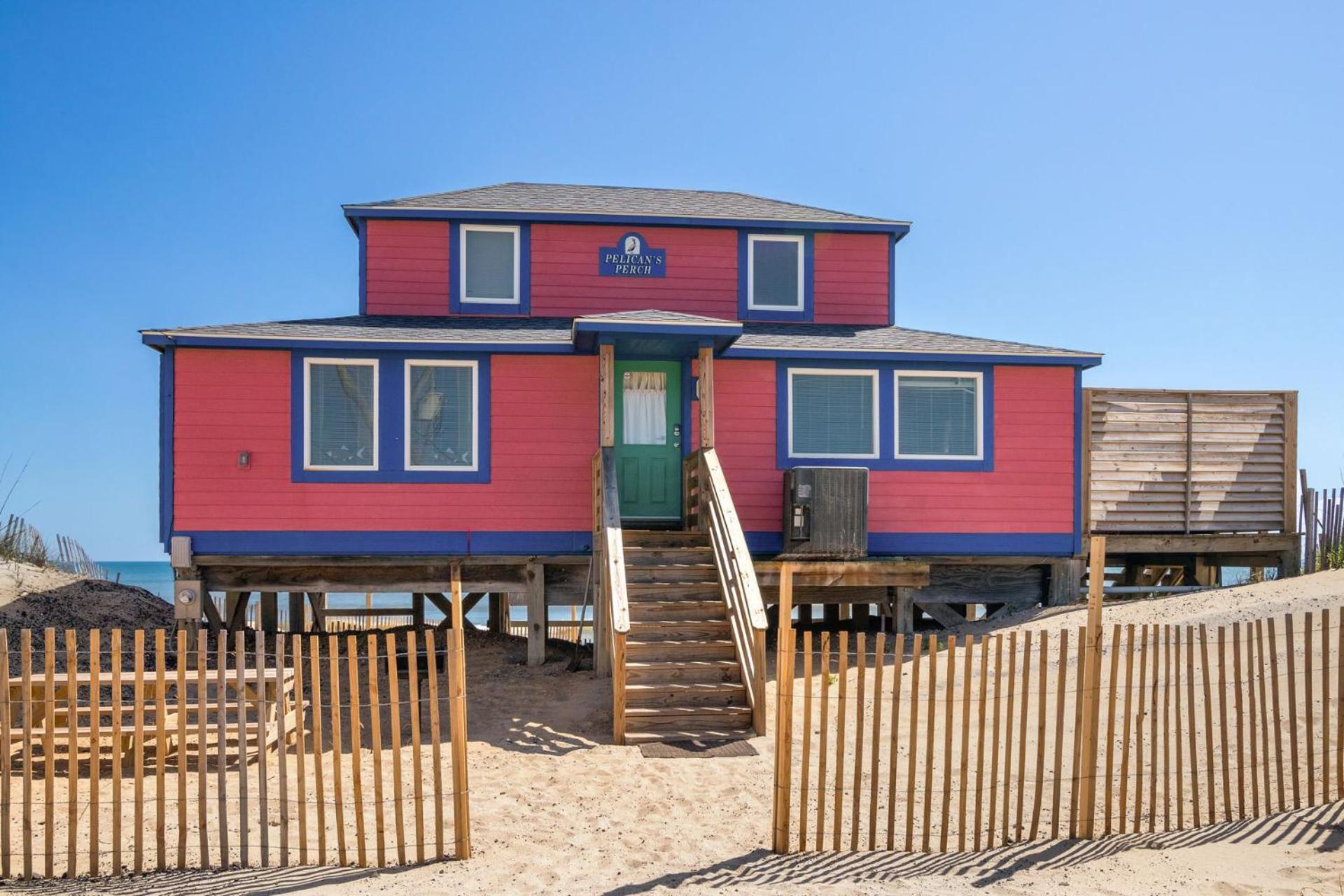 4102 Pelicans Perch: The Iconic Obx Oceanfront Kitty Hawk Ngoại thất bức ảnh