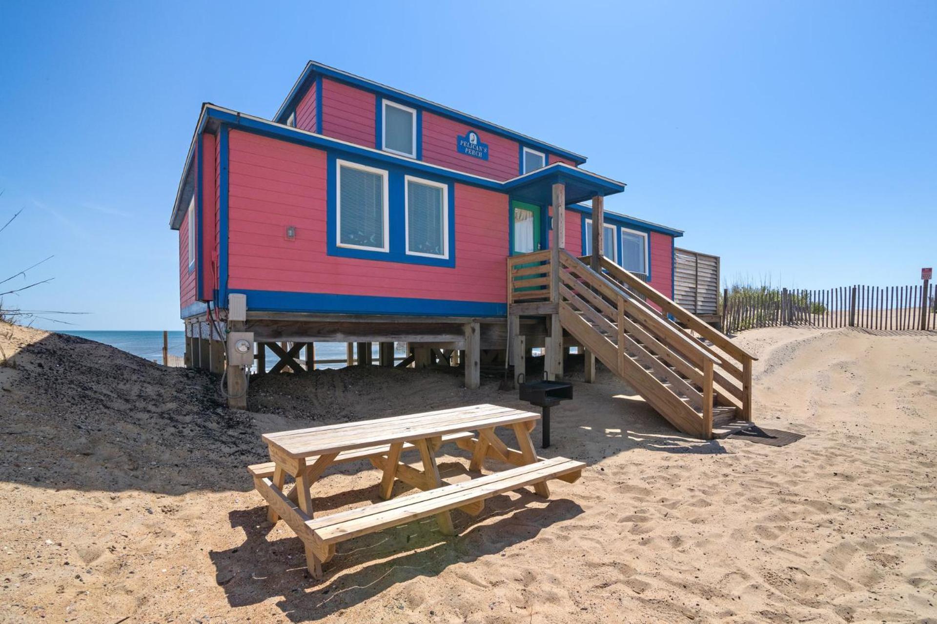 4102 Pelicans Perch: The Iconic Obx Oceanfront Kitty Hawk Ngoại thất bức ảnh