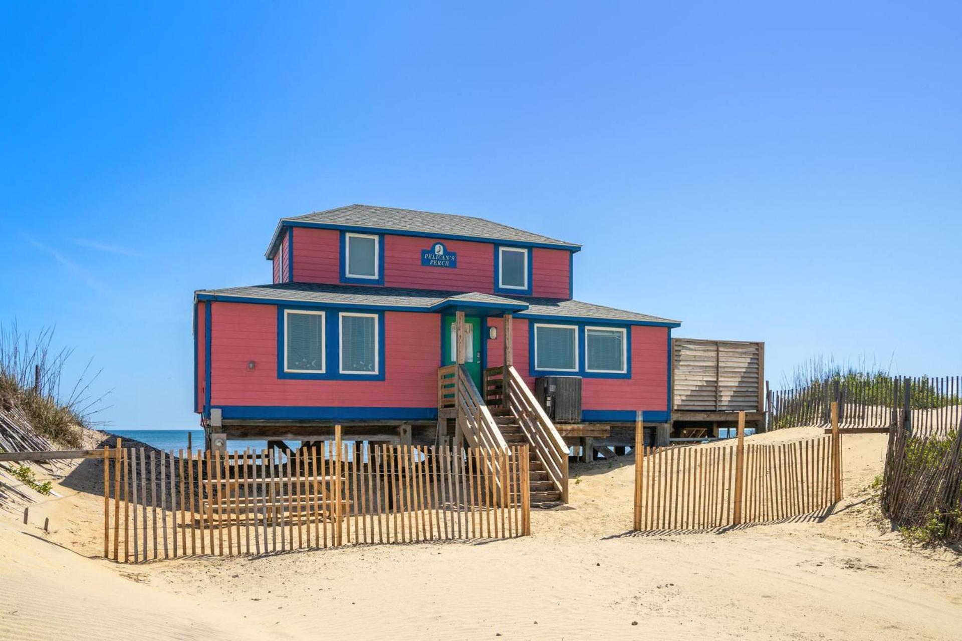 4102 Pelicans Perch: The Iconic Obx Oceanfront Kitty Hawk Ngoại thất bức ảnh