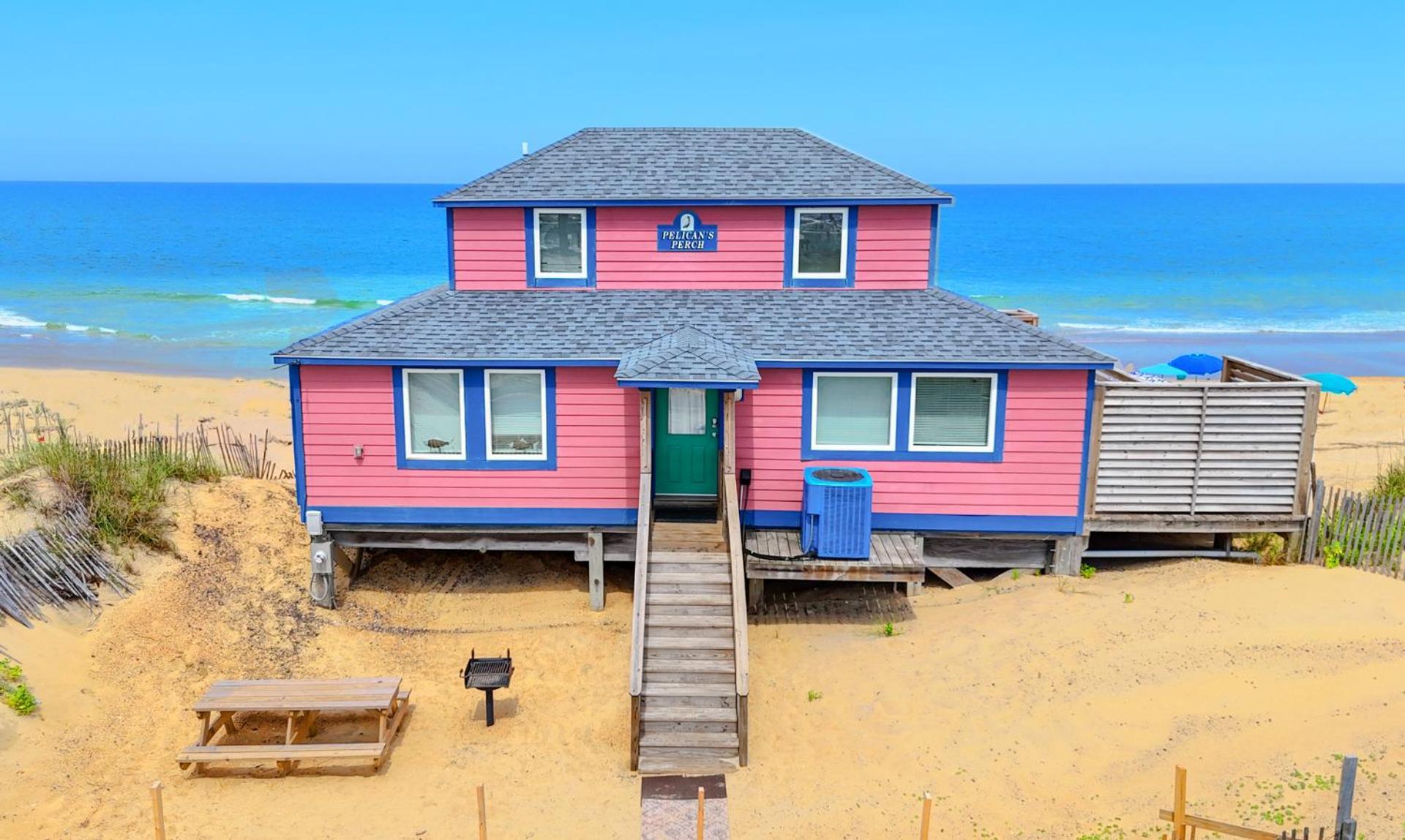 4102 Pelicans Perch: The Iconic Obx Oceanfront Kitty Hawk Ngoại thất bức ảnh