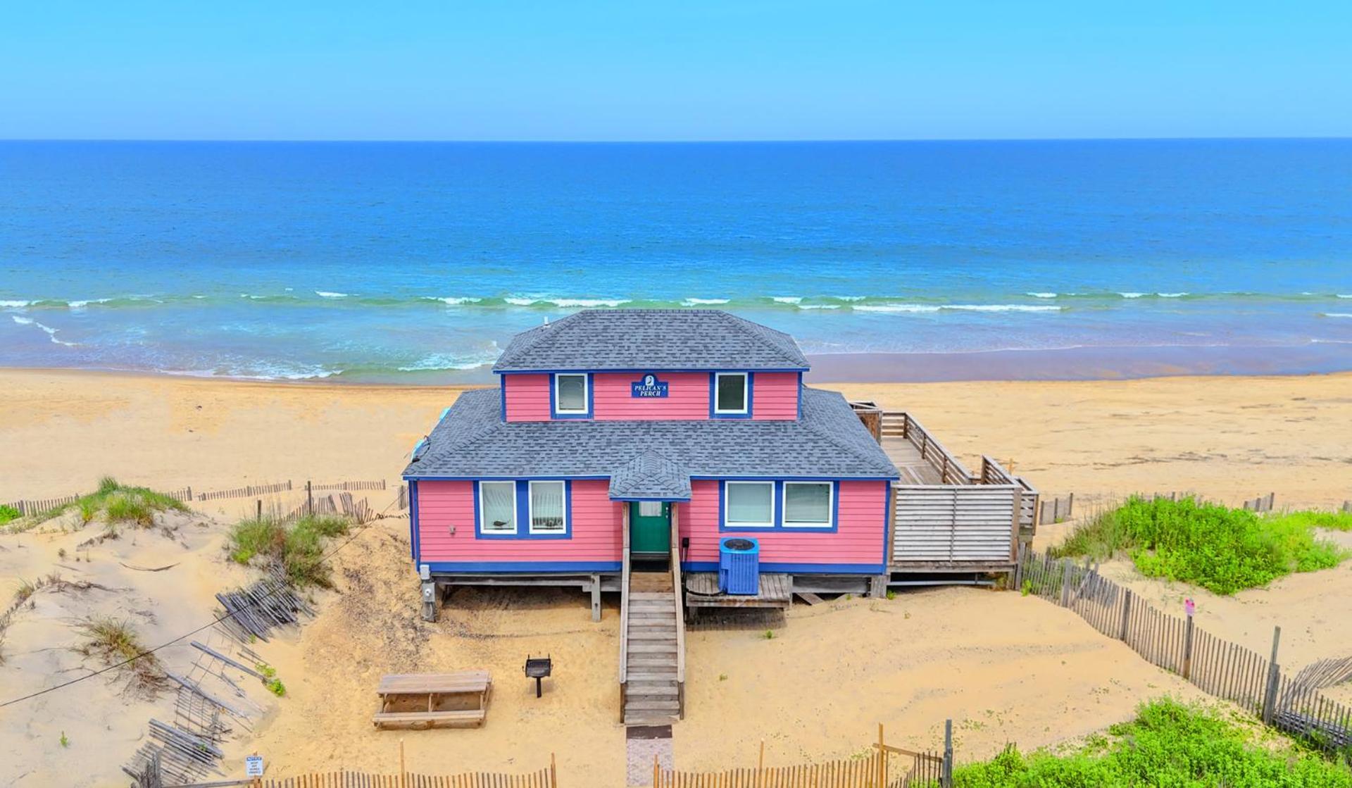 4102 Pelicans Perch: The Iconic Obx Oceanfront Kitty Hawk Ngoại thất bức ảnh