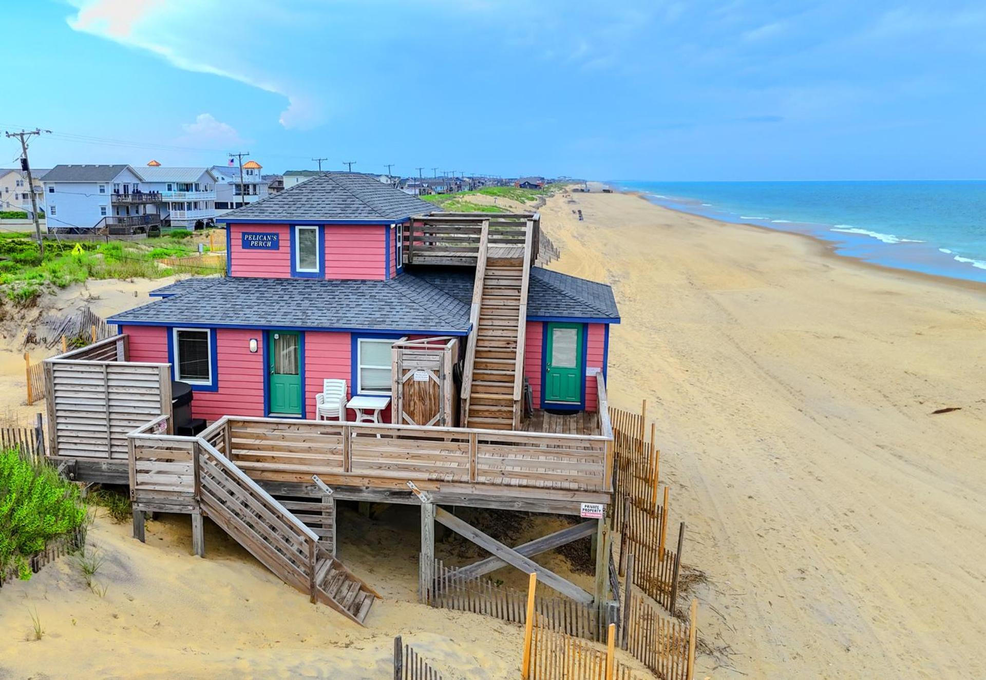 4102 Pelicans Perch: The Iconic Obx Oceanfront Kitty Hawk Ngoại thất bức ảnh